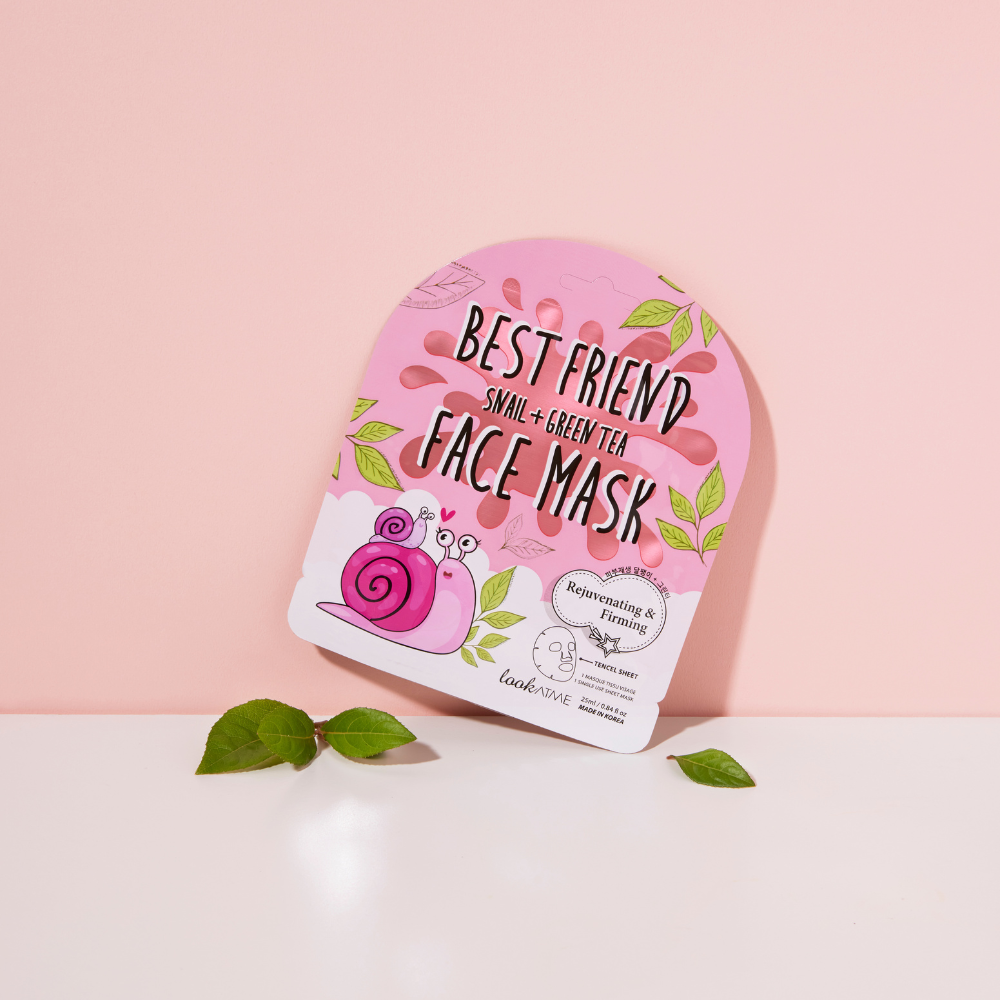 Maschera Viso Bava Di Lumaca + Green Tea