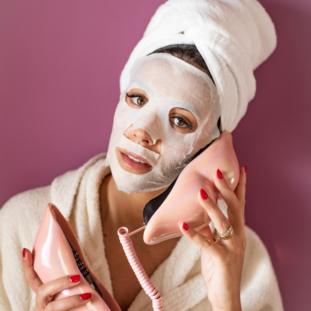 Maschera Viso Acido Ialuronico