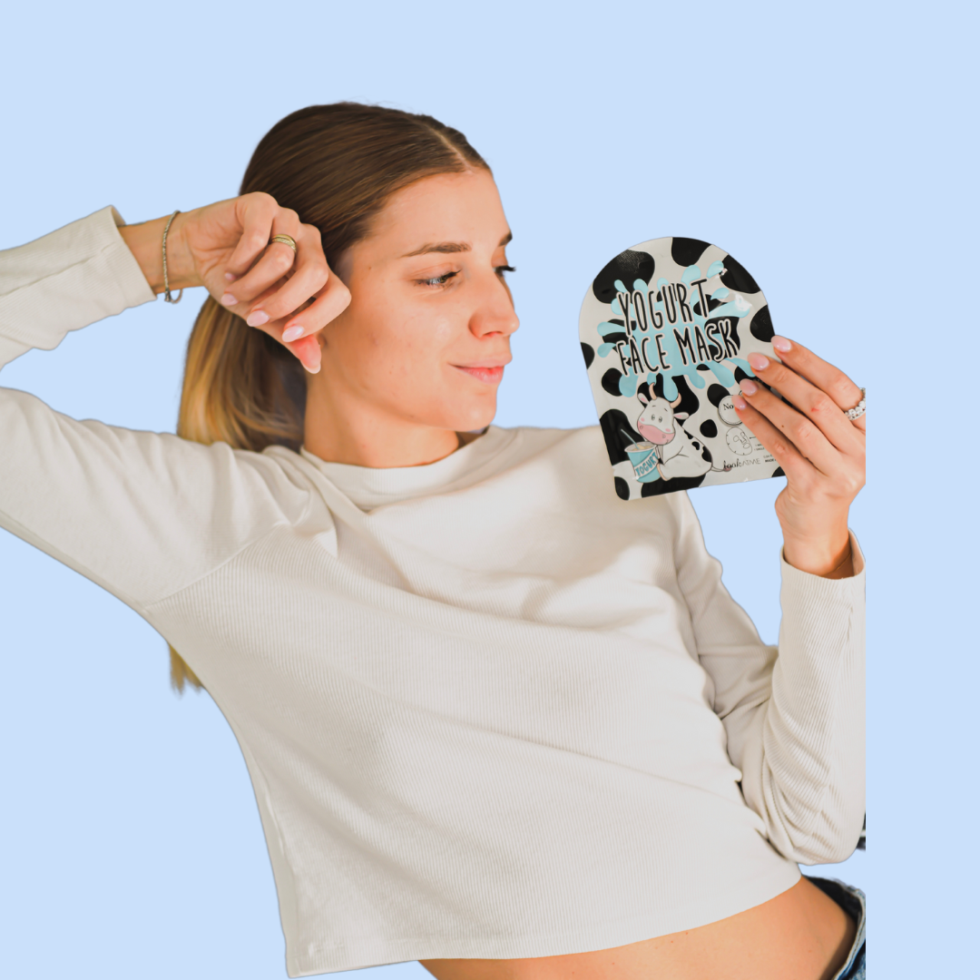 Maschera Viso Yogurt
