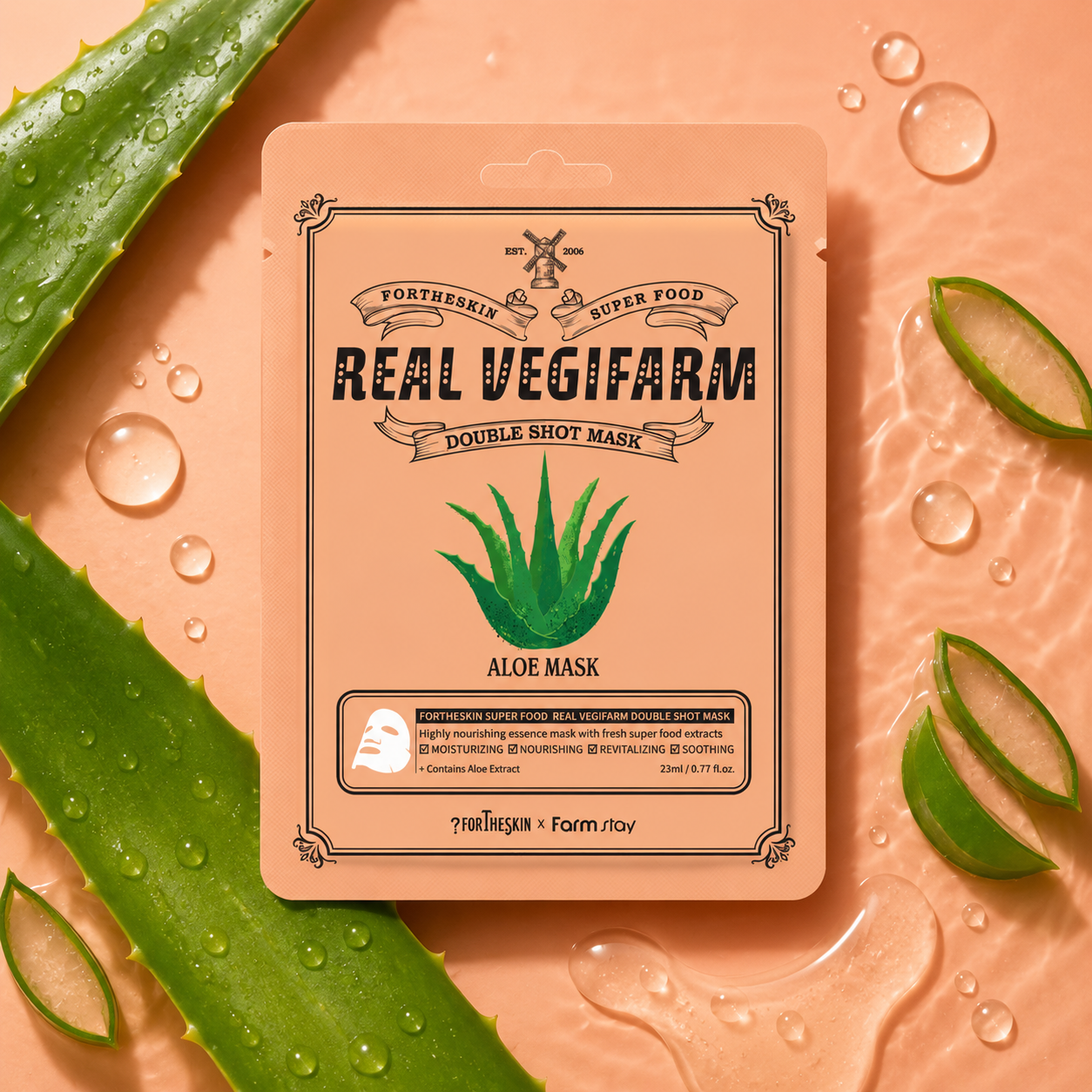 Maschera Viso Aloe Vera