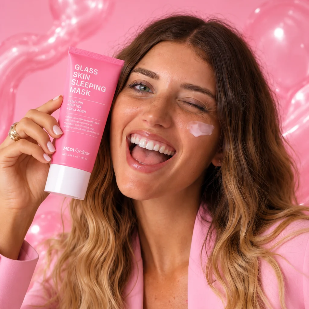 Glass Skin Maschera Notte PDRN, Collagene e Peptidi
