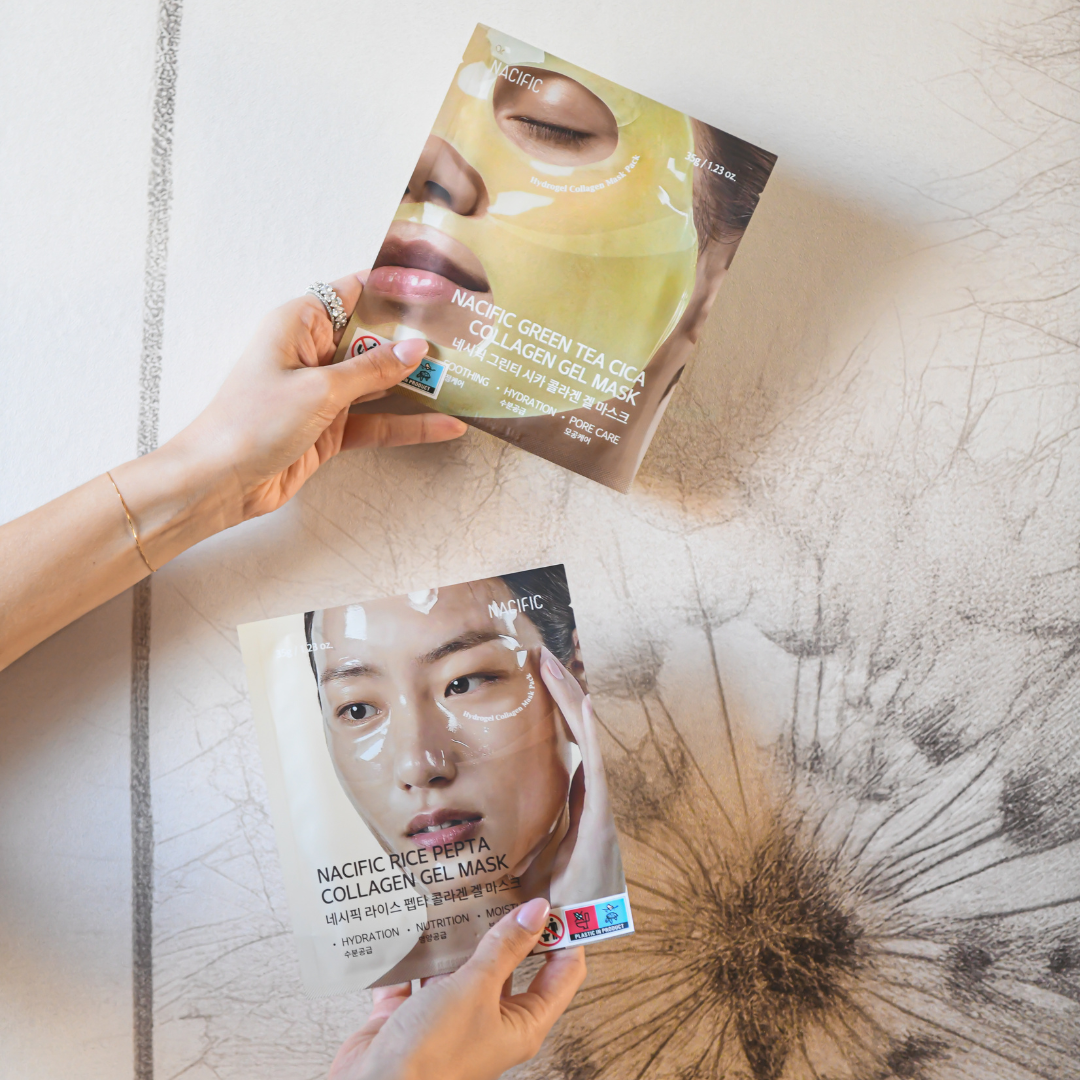 Rice Pepta Collagen Gel Mask - Nacific
