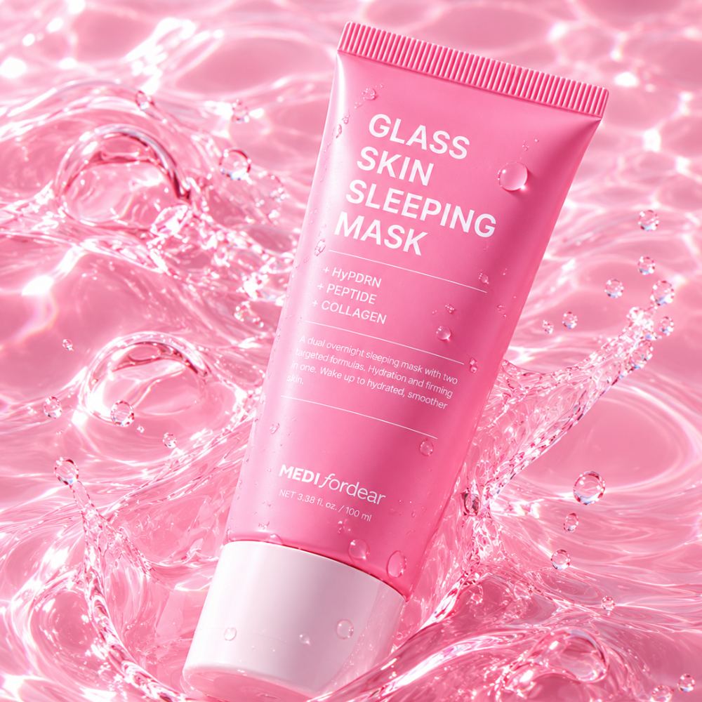 Glass Skin Maschera Notte PDRN, Collagene e Peptidi