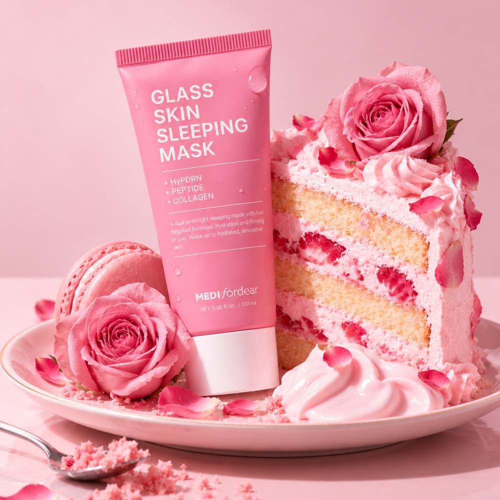 Glass Skin Maschera Notte PDRN, Collagene e Peptidi