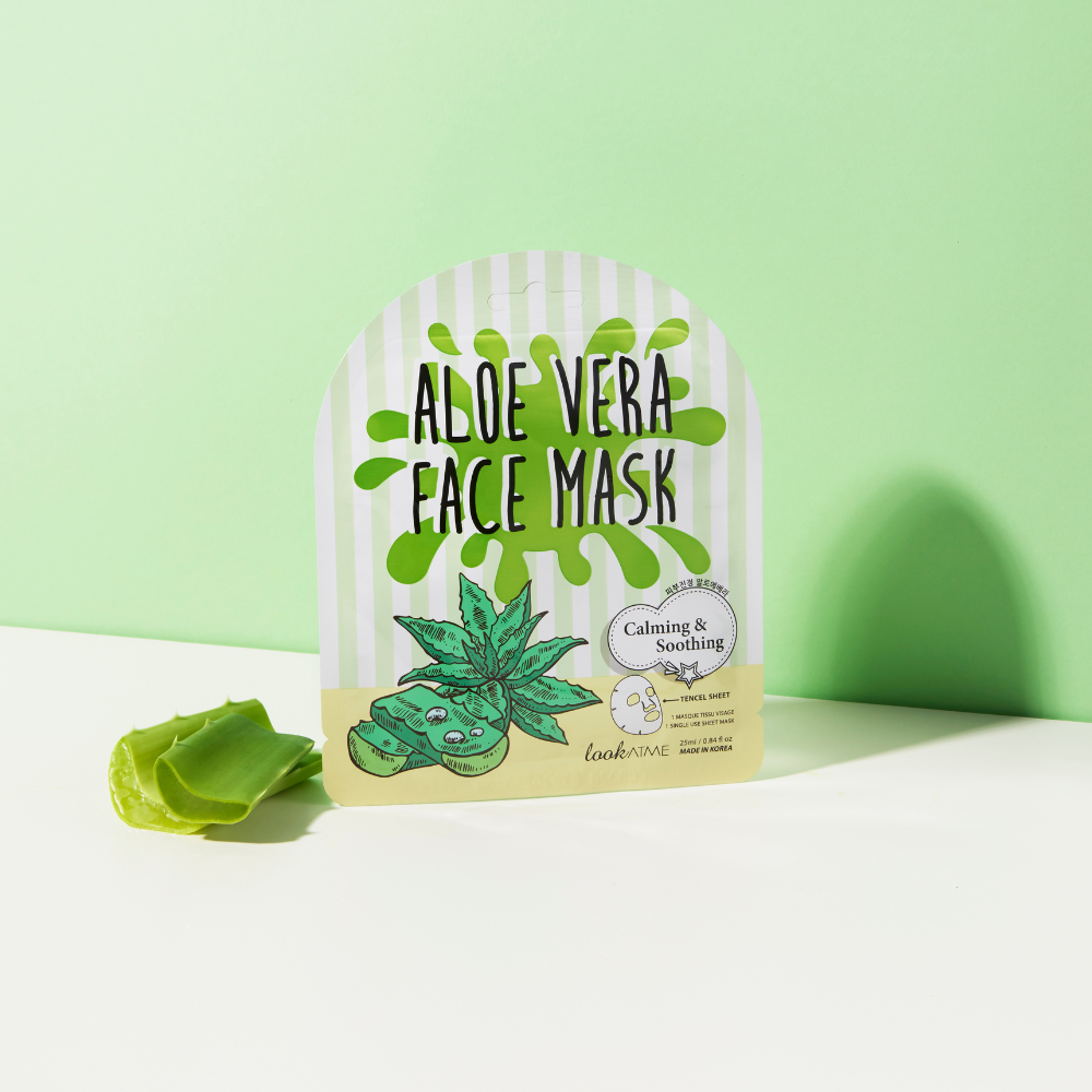 Maschera Viso Aloe